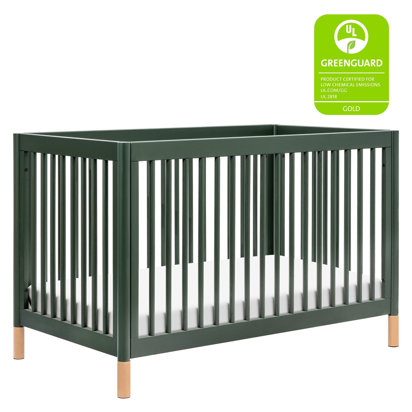 BABYLETTO GELATO 4-IN-1 CONVERTIBLE CRIB WITH TODDLER BED CONVERSION KIT