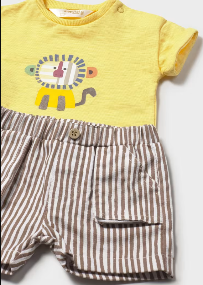 MAYORAL BOY SHORTS AND T-SHIRT SET