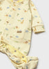 MAYORAL NEWBORN BOY PRINTED ONE-PIECE WITH HAT