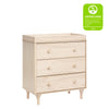 BABYLETTO LOLLY 3-DRAWER CHANGER DRESSER WITH REMOVABLE CHANGING TRAY