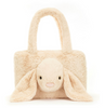 JELLYCAT SMUDGE RABBIT TOTE BAG