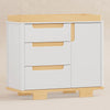 Yuzu 3-Drawer Changer Dresser in White/Natural