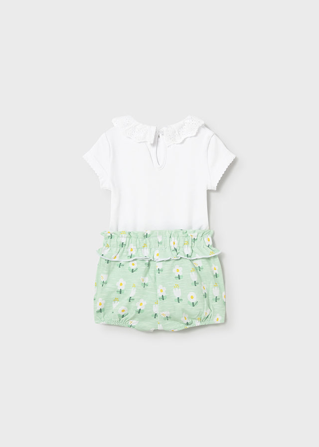 MAYORAL NEWBORN GIRL 2-PIECE SET