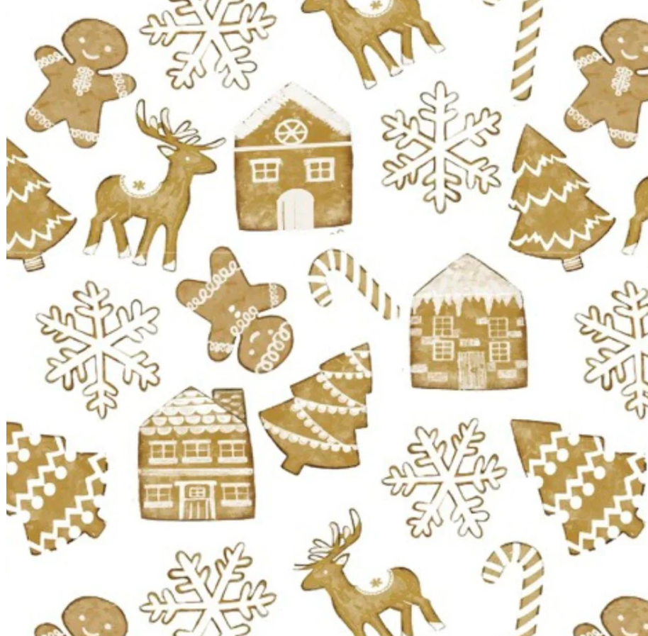 GINGERBREAD LANE ORGANIC COTTON LONG SLEEVE PJ