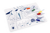 SILICONE COLORING SET BOREAL FOREST
