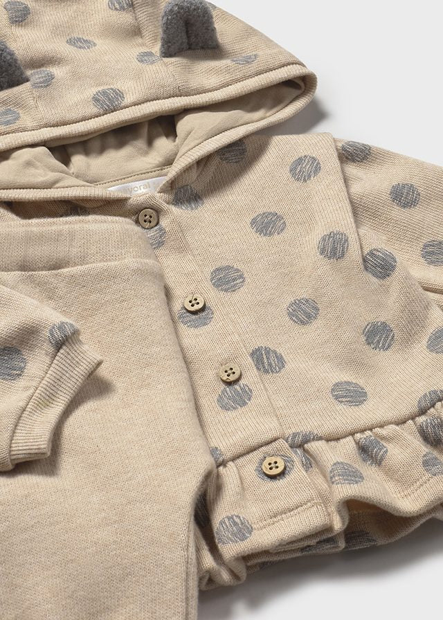 MAYORAL NEWBORN GIRL 3-PIECE KNIT SET