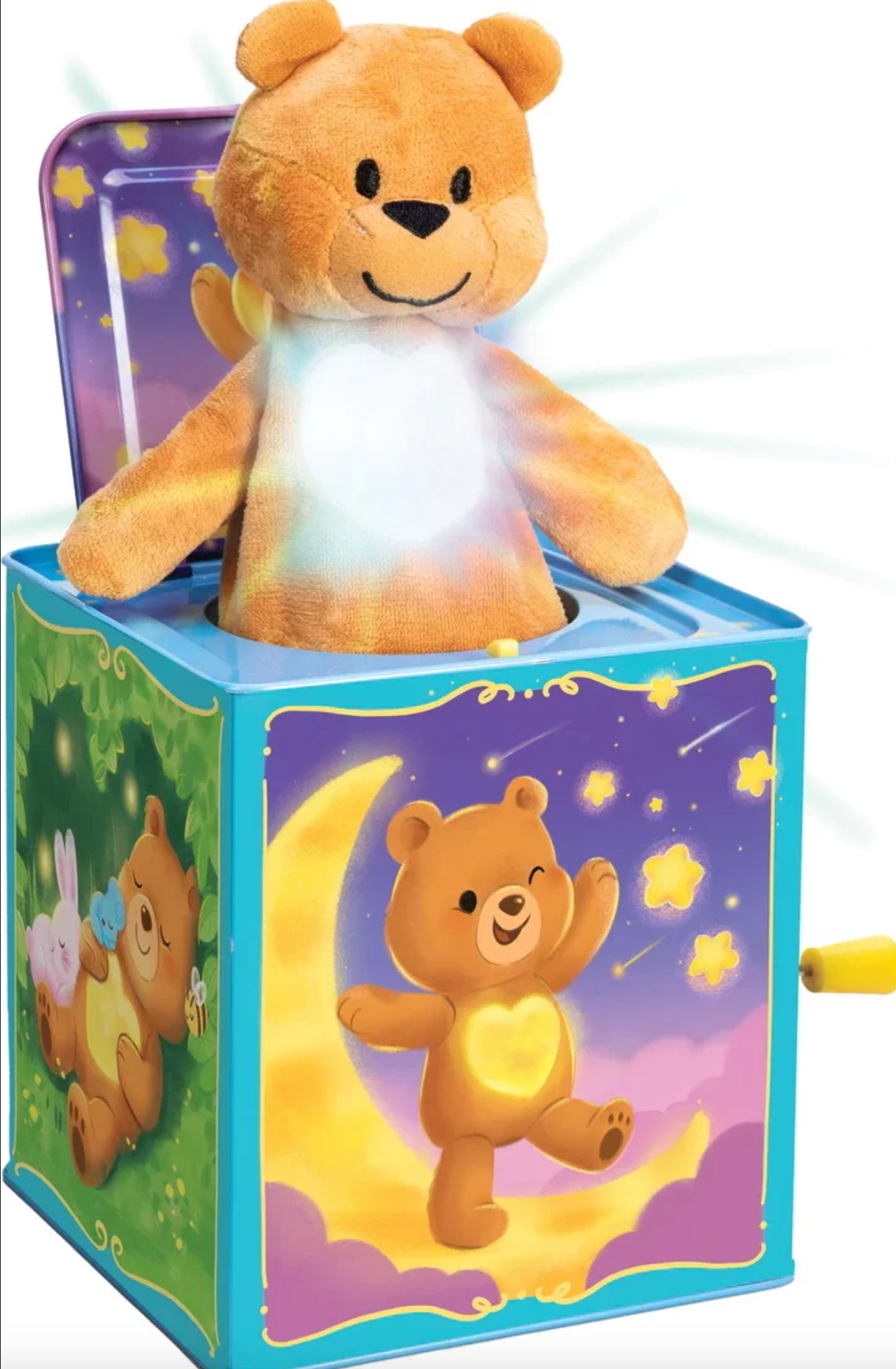 TEDDY BEAR POP N GLOW JACK IN THE BOX