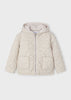 MAYORAL FLORAL PUFFER JACKET FOR GIRLS