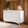 Palma 7-Drawer Double Dresser, Assembled in Warm White