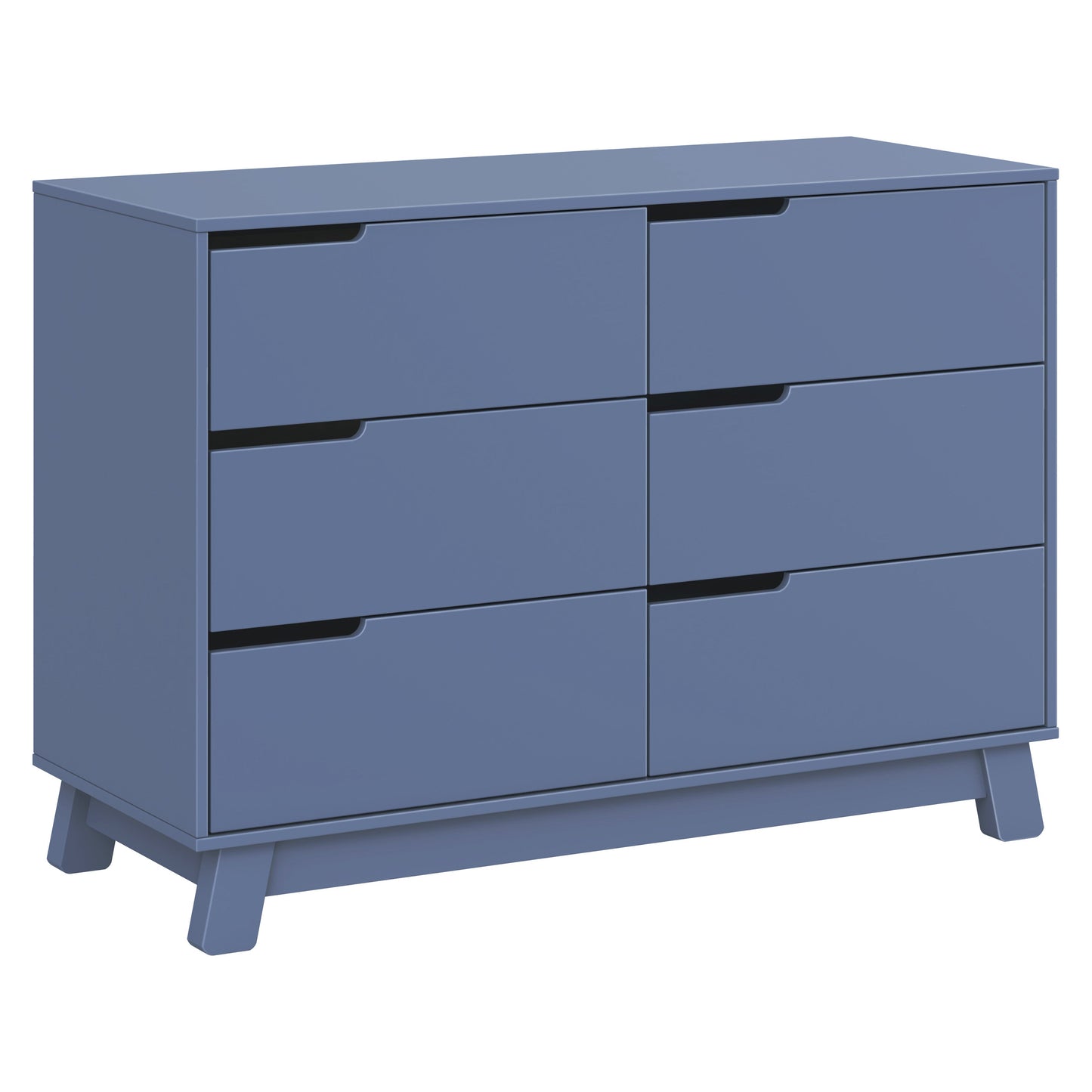 Hudson 6-Drawer Double Dresser, Assembled in Honey