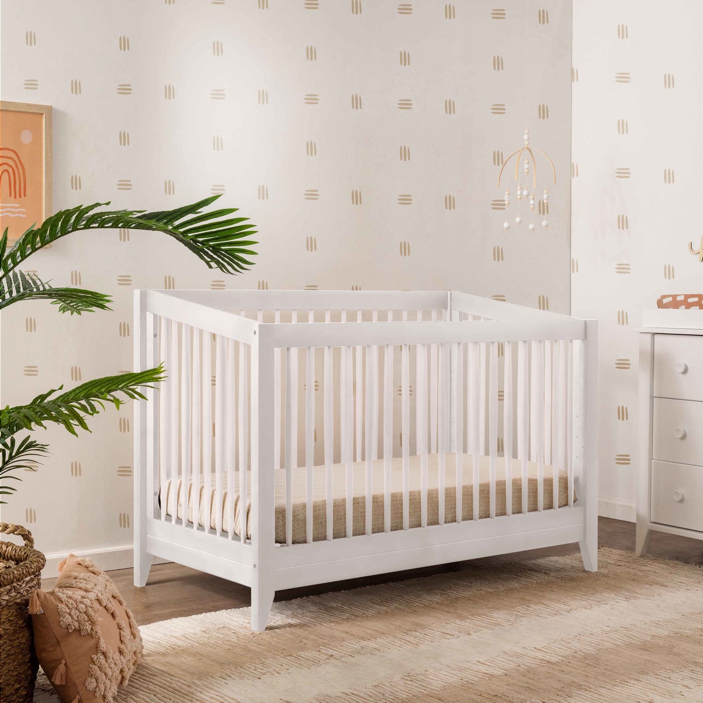 BABYLETTO SPROUT 4-IN-1 CONVERTIBLE CRIB WITH TODDLER BED CONVERSION KIT
