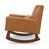 BABYLETTO SLEEPYTIME ROCKER IN VEGAN LEATHER TAN VEGAN LEATHER