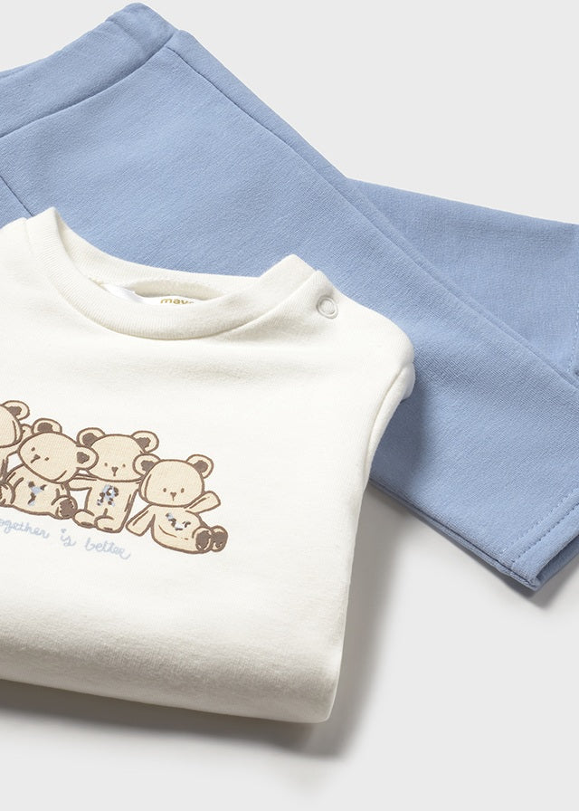 MAYORAL GIRL 3-PIECE GIFT SET BLUE