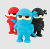 NINJA ERASERS - SET OF 3