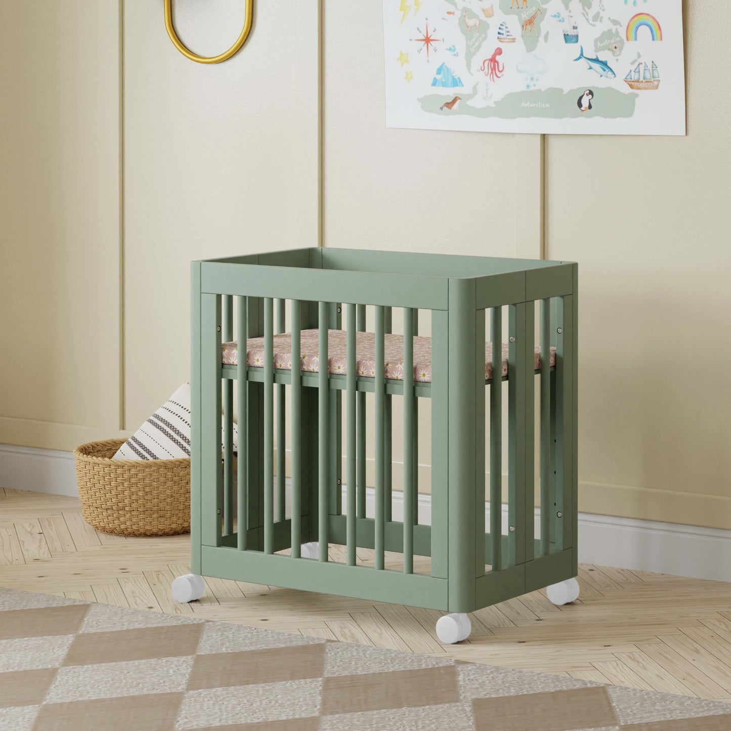 BABYLETTO YUZU 8-IN-1 CONVERTIBLE CRIB WITH ALL-STAGES CONVERSION KITS