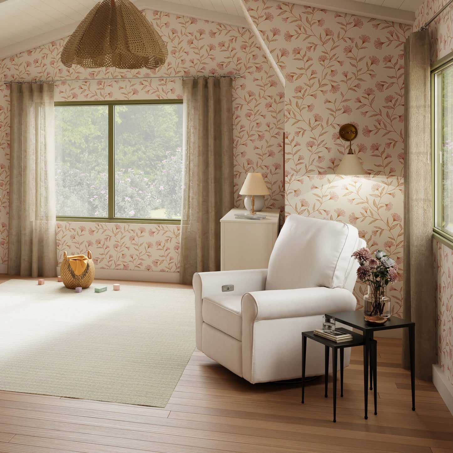 MONOGRAM BY NAMESAKE MONROE POWER RECLINER AND SWIVEL GLIDER