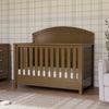 MONOGRAM BY NAMESAKE HEMSTED 4-IN-1 CONVERTIBLE CRIB WALNUT DRIFTWOOD