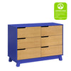 Hudson 6-Drawer Double Dresser, Assembled in Honey
