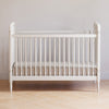 Liberty 3-in-1 Convertible Spindle Crib w/Toddler Bed Conversion Kit in Dusty Rose
