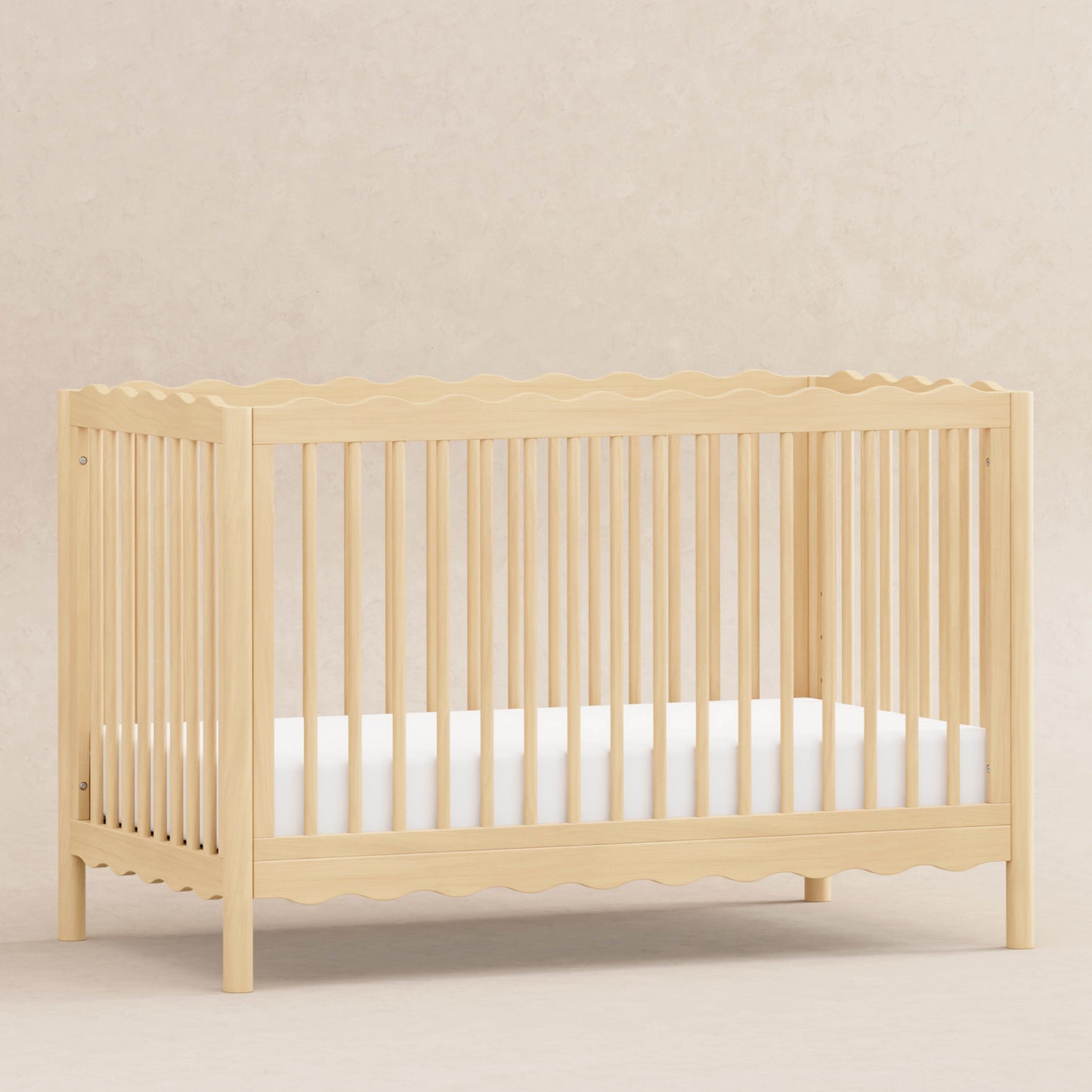 BABYLETTO SWELL 4-IN-1 CONVERTIBLE CRIB WITH TODDLER BED CONVERSION KIT
