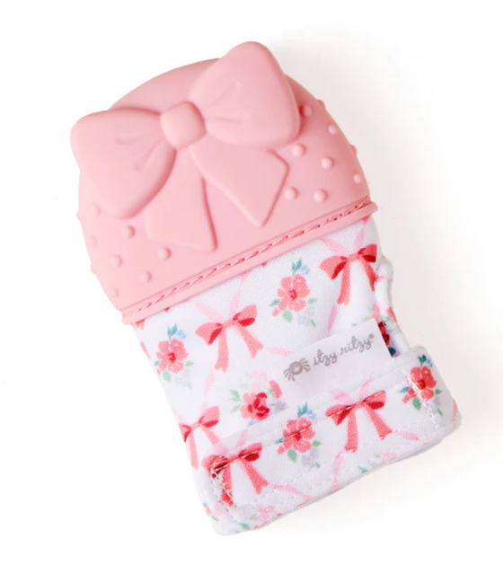 ITZY MITT TEETHING MITTENS - BOW