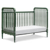 Liberty 3-in-1 Convertible Spindle Crib w/Toddler Bed Conversion Kit in Dusty Rose