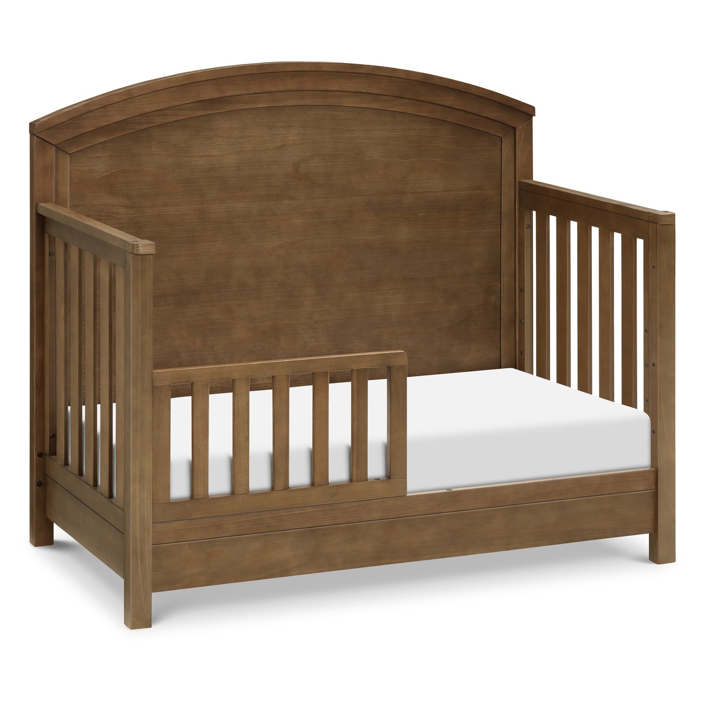 MONOGRAM BY NAMESAKE HEMSTED 4-IN-1 CONVERTIBLE CRIB WALNUT DRIFTWOOD