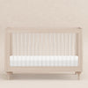 Lolly 3-in-1 Convertible Crib w/Toddler Bed Conversion in Crimson/Natural