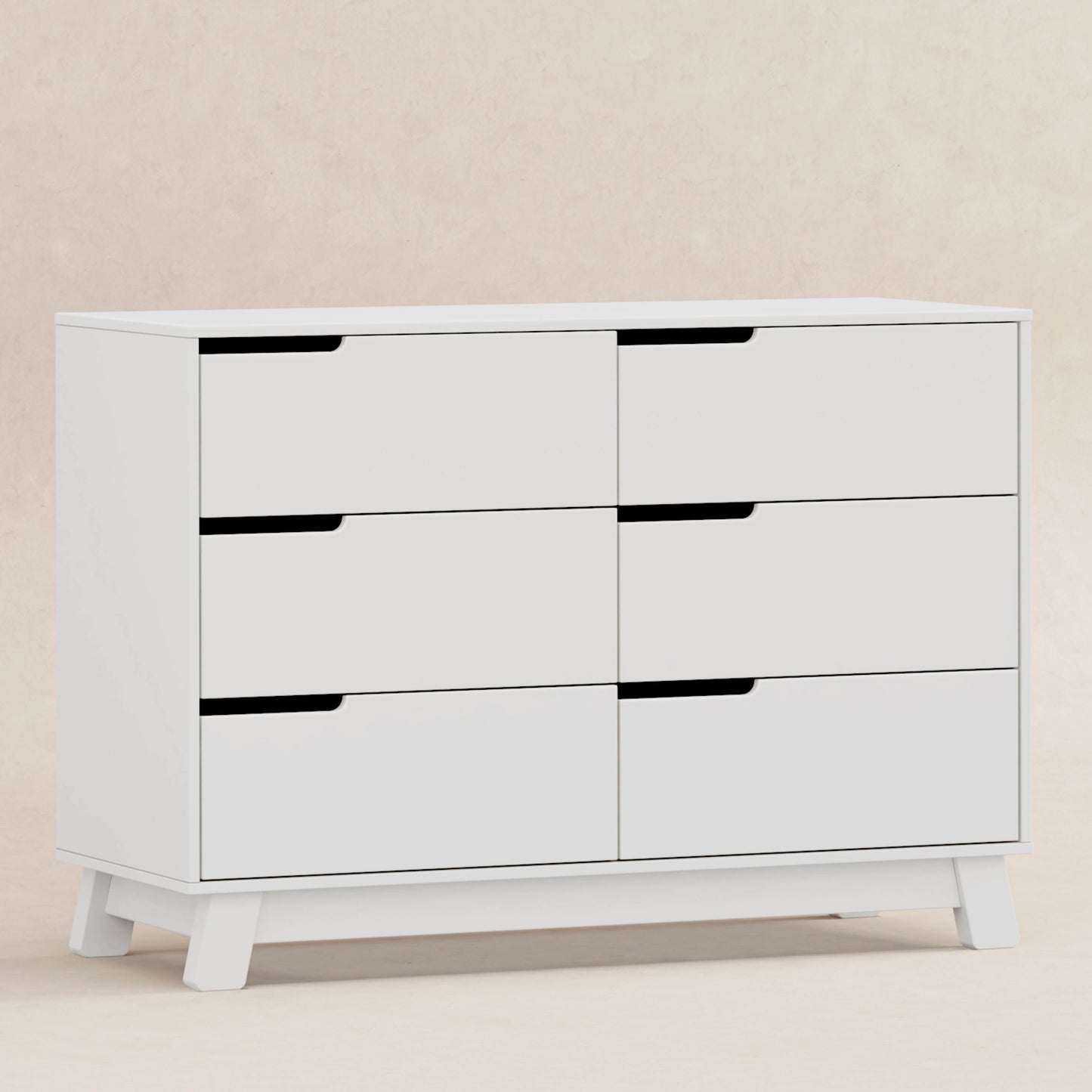Hudson 6-Drawer Double Dresser, Assembled in Honey