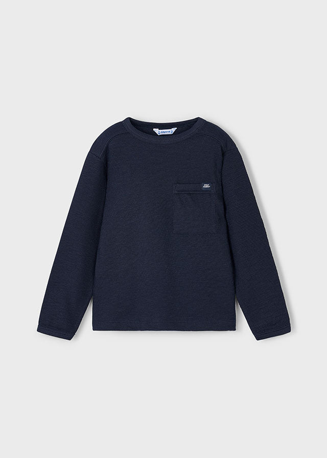 MAYORAL KNIT LONG SLEEVE NAVY