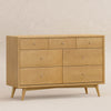 Palma 7-Drawer Double Dresser, Assembled in Warm White