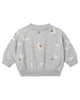 QUINCY MAE RELAXED SWEATSHIRT SKY FRIENDS