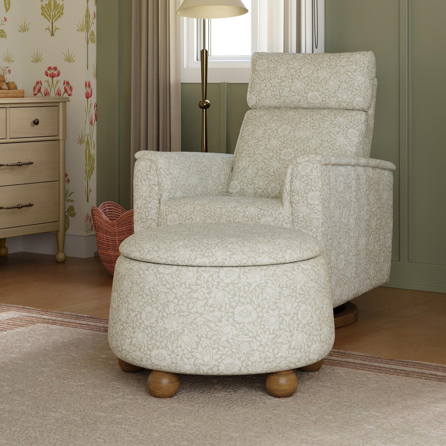 MORRIS & CO. X NAMESAKE TUFFET STORAGE OTTOMAN