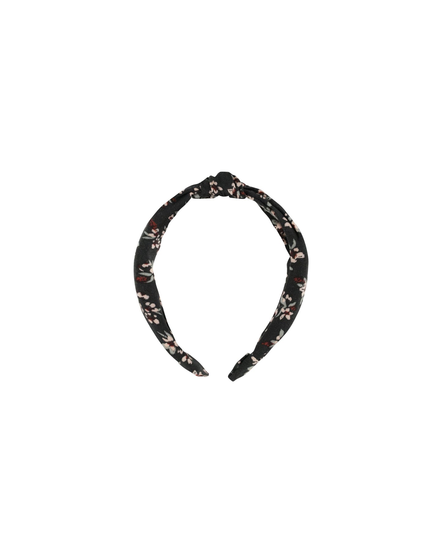 RYLEE AND CRU KNOTTED HEADBAND DARK FLORAL