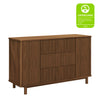 Pogo Tambour Assembled Dresser in Olive