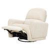 BABYLETTO RAINBOW RECLINER AND SWIVEL GLIDER IN TEDDY LOOP