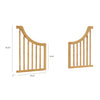 Toddler Bed Conversion Kit in Warm White
