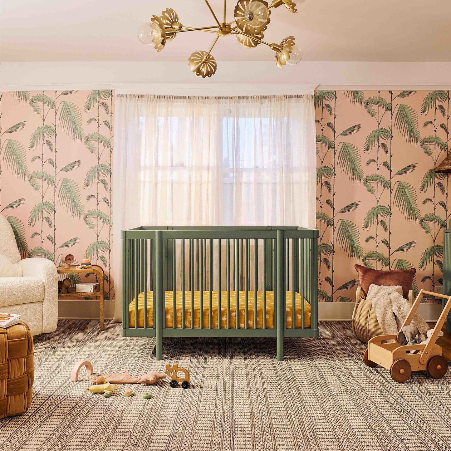 BABYLETTO POGO 8-IN-1 CONVERTIBLE CRIB WITH ALL-STAGES CONVERSION KITS