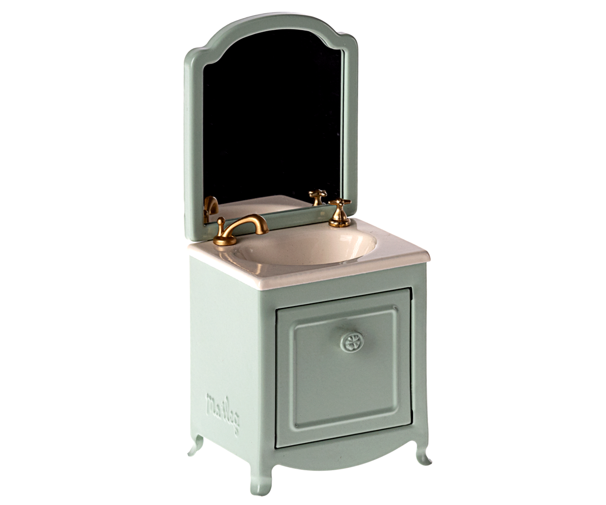 MAILEG SINK DRESSER, MOUSE - MINT