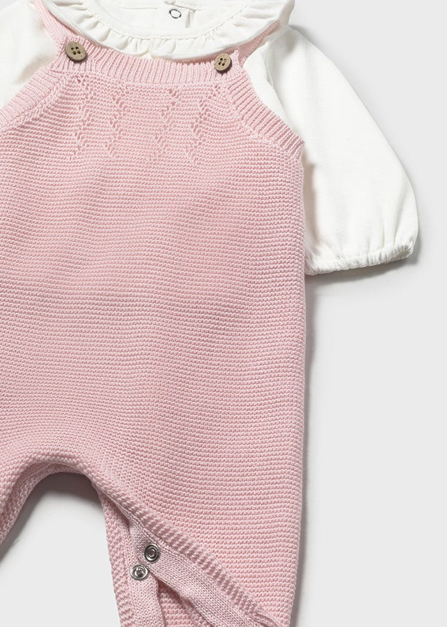 MAYORAL GIRL ROMPER - QUARTZ