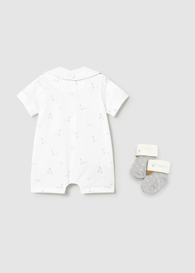 MAYORAL NEWBORN 3-PIECE GIFT SET