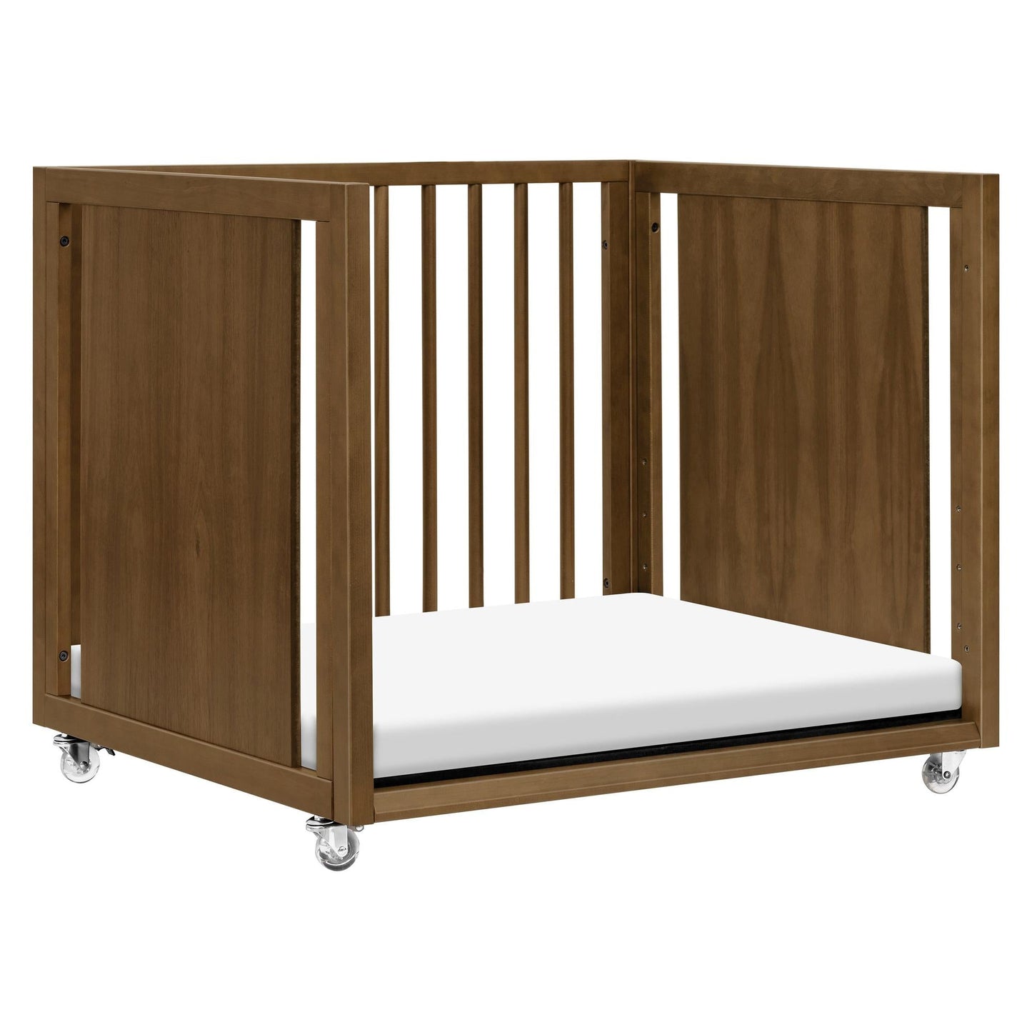 BABYLETTO PALMA 8-IN-1 CONVERTIBLE ALL-STAGES CRIB WITH BASSINET & TODDLER BED KIT