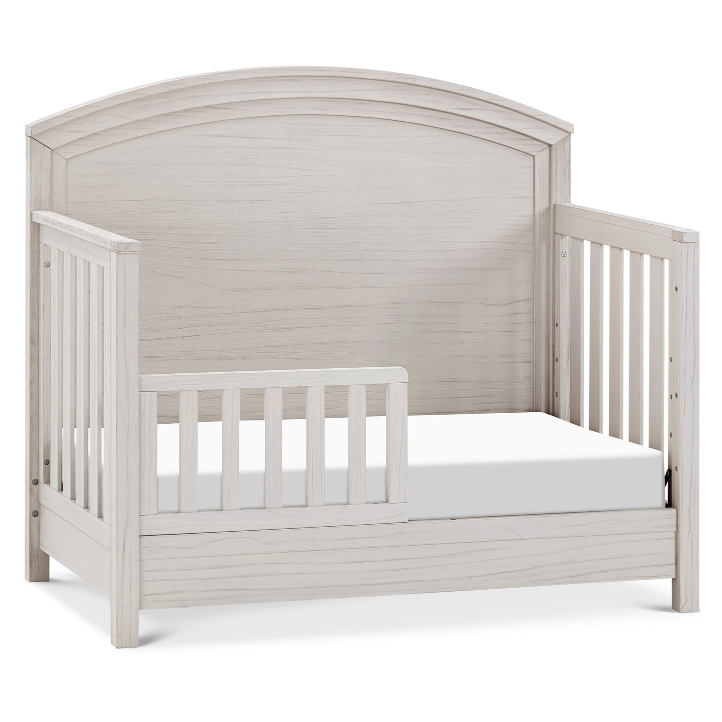 MONOGRAM BY NAMESAKE HEMSTED 4-IN-1 CONVERTIBLE CRIB WALNUT DRIFTWOOD
