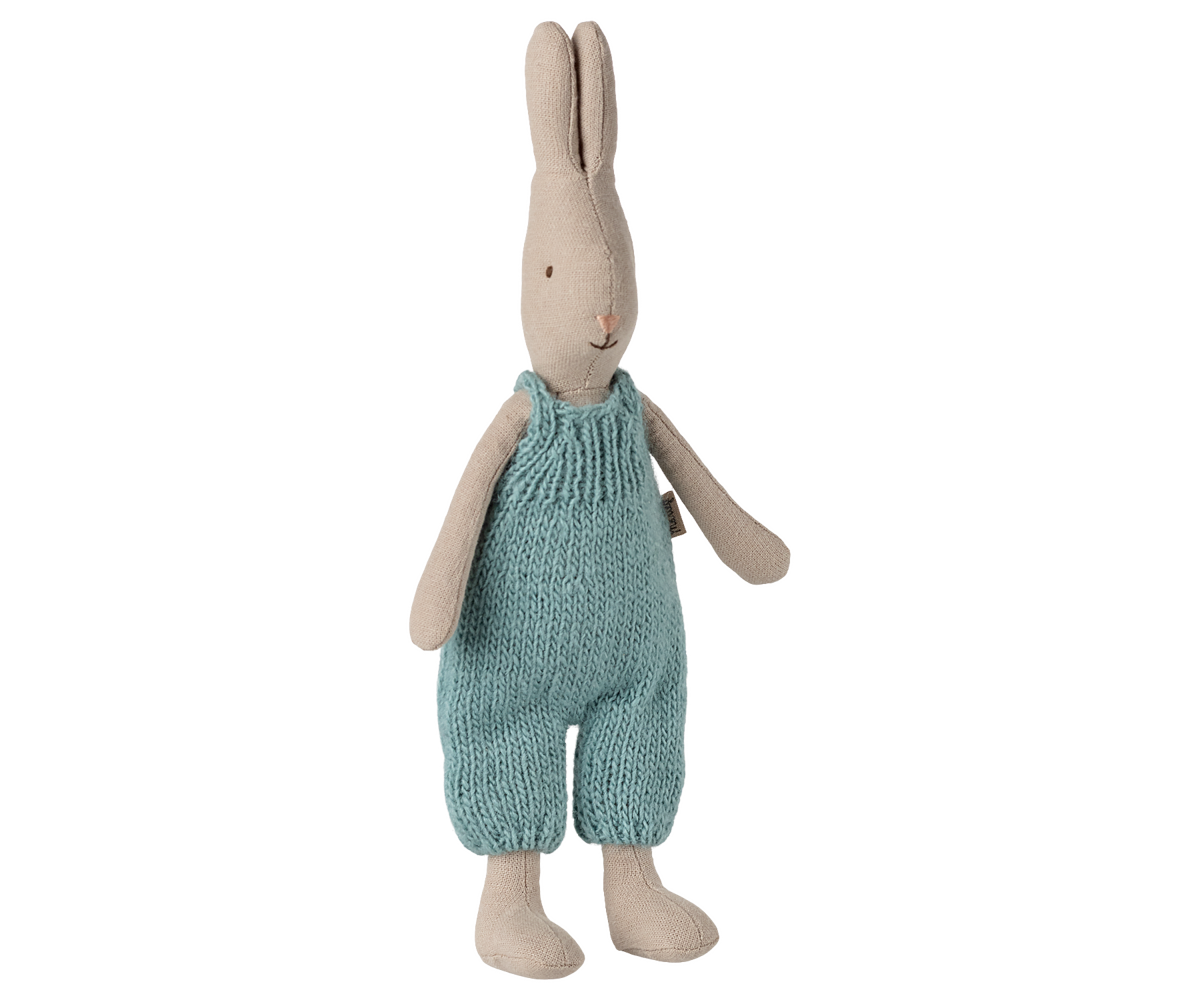 MAILEG RABBIT SIZE 1 - CLASSIC - KNITTED OVERALL