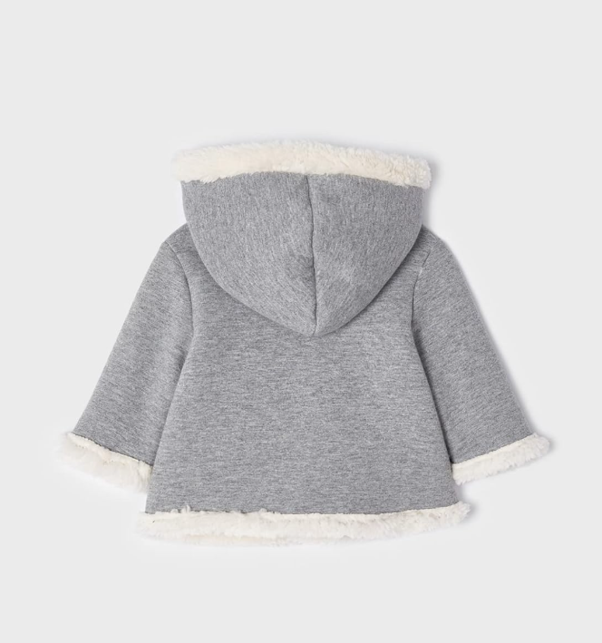 MAYORAL FAUX SHEEP FUR COAT