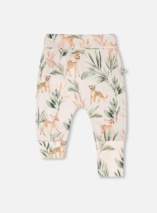 DEUX PAR DEUX JERSEY EVOLUTIF PANTS LEOPARD JUNGLE