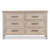 MONOGRAM BY NAMESAKE BECKETT 6-DRAWER DOUBLE DRESSER SANDBAR