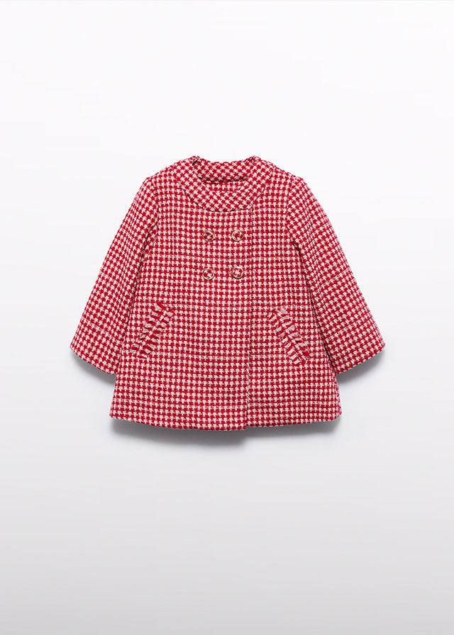 ABEL & LULA MINI VICKY PLAID COAT