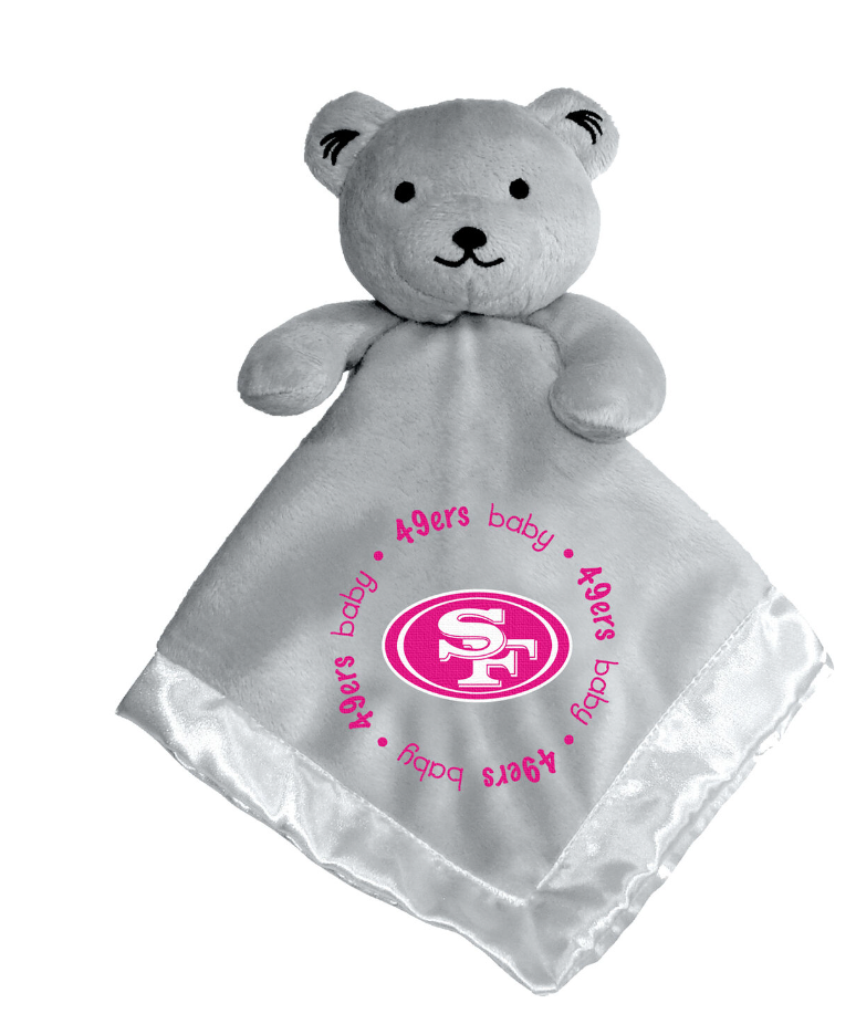 SAN FRANCISCO 49ERS SECURITY BEAR - PINK