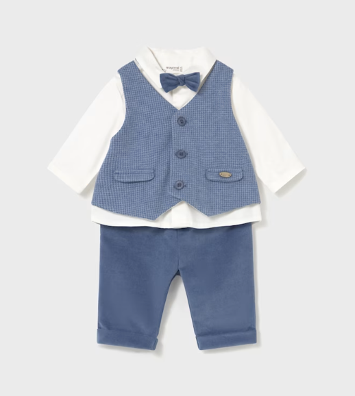 MAYORAL BOY BOWTIE SHIRT AND PANTS
